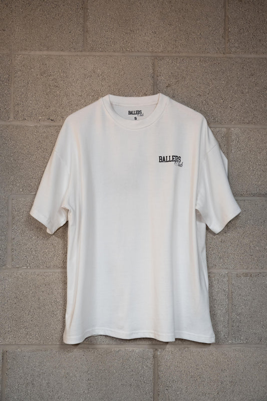 WHITE CLUB TEE