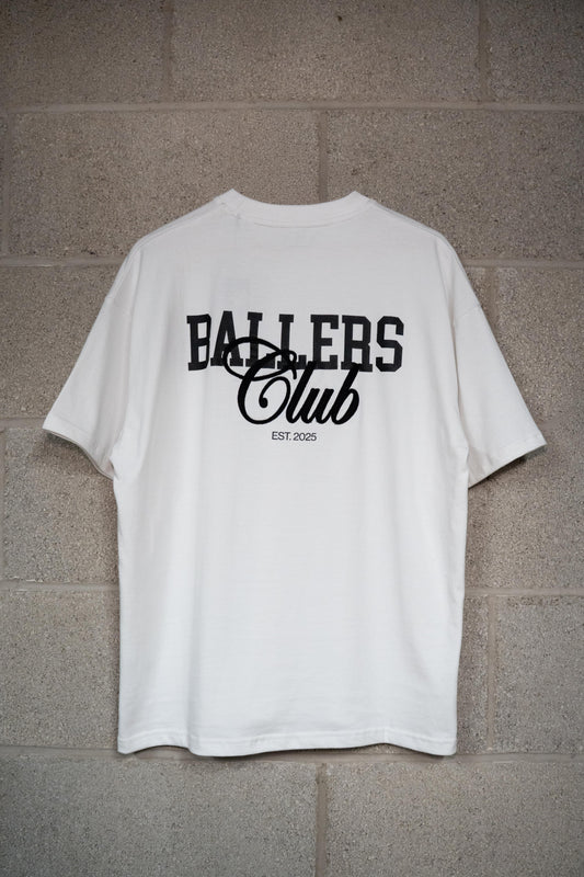 WHITE CLUB TEE
